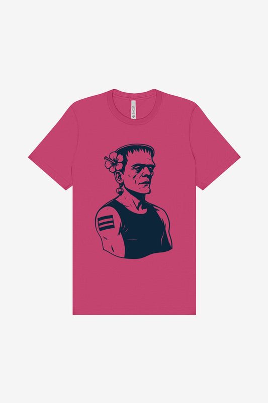 Tropical Frankenstein Halloween Unisex T-Shirt — Gulfport, Florida