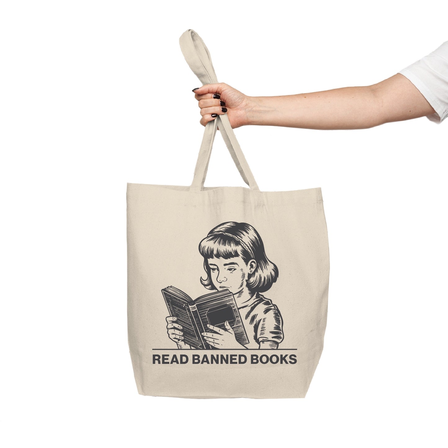 Read Banned Books Tote | Printed In-House in Gulfport, FL
