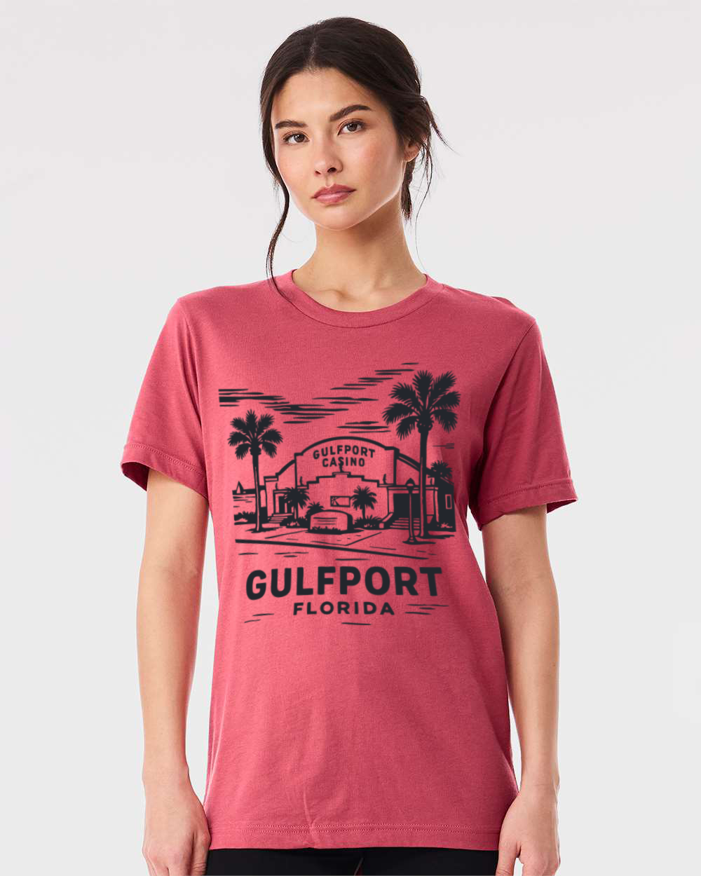 Gulfport Casino T-Shirt | Gulfport Florida Landmark